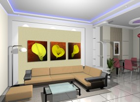 Tranh Poster Bộ 3